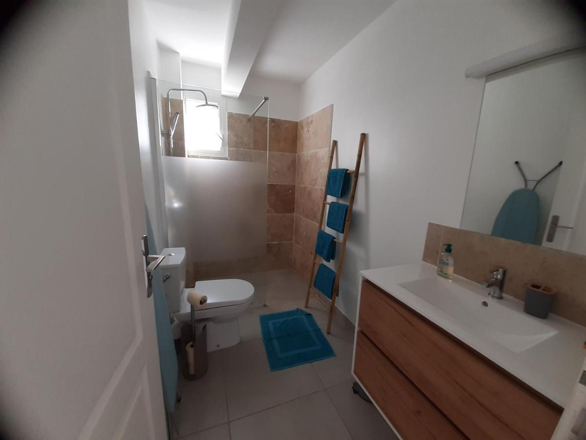 Appartement Neuf A 150 Metres De La Mer Wifi Le Diamant Bagian luar foto